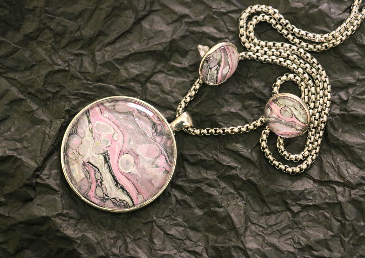 Title:  'ZEPHYR'.  Wearable Art - handcrafted jewellery.